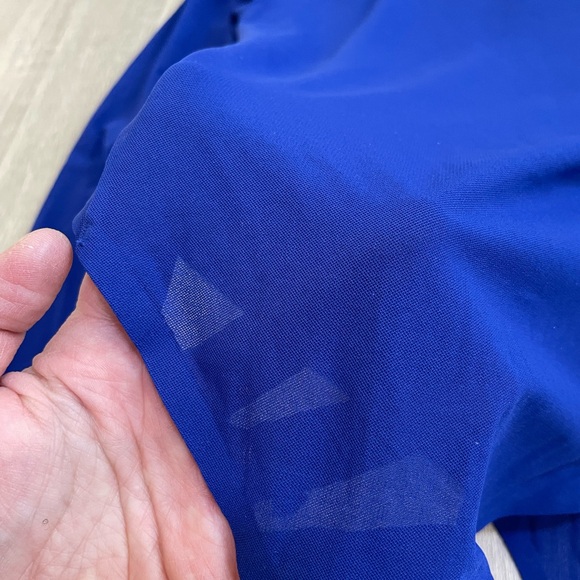 LULULEMON Wundermost Nulu Mesh Long-Sleeve Crewneck Bodysuit - Blue - Picture 6 of 11